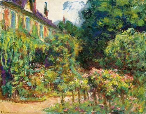 Claude Monet, The Artist’s House at Giverny, 1913